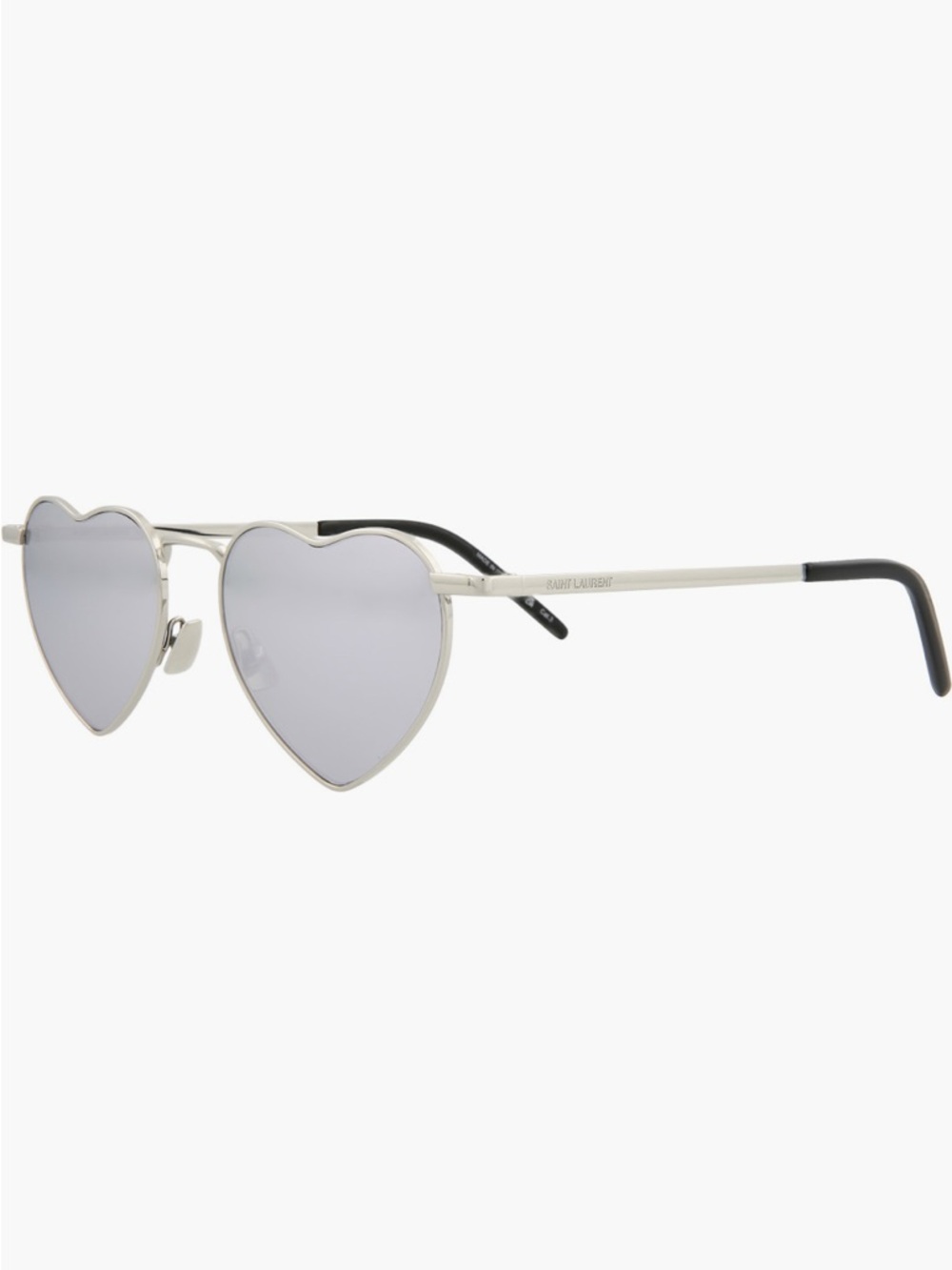 NWT Saint Laurent Heart-Shaped Sunglasses with Lenses - Picture 4 of 7